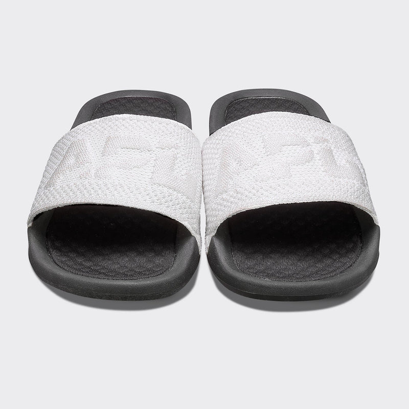 Women's Big Logo TechLoom Slide Metallic Pearl / Black view 5