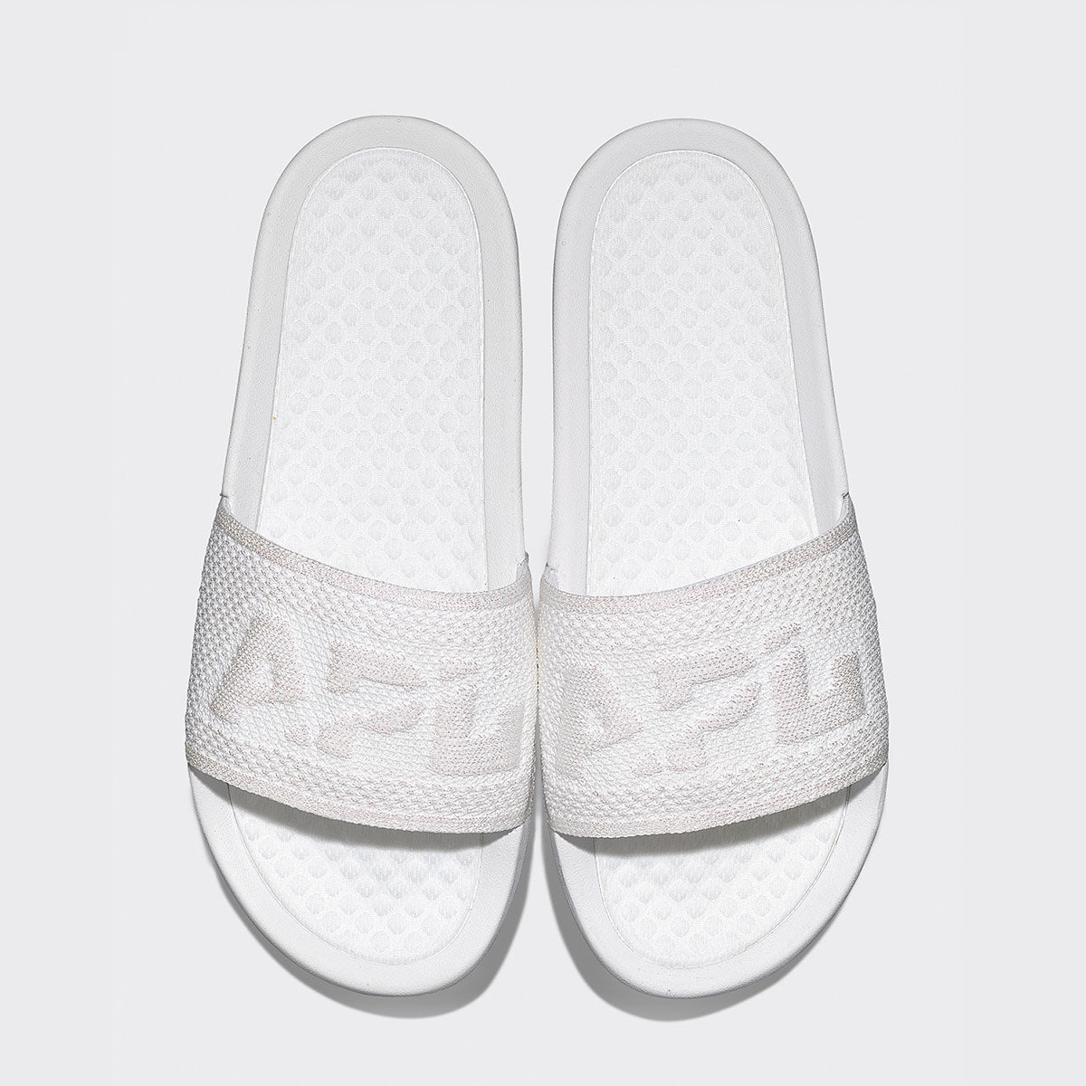 Men's Big Logo TechLoom Slide Metallic Pearl / White view 1