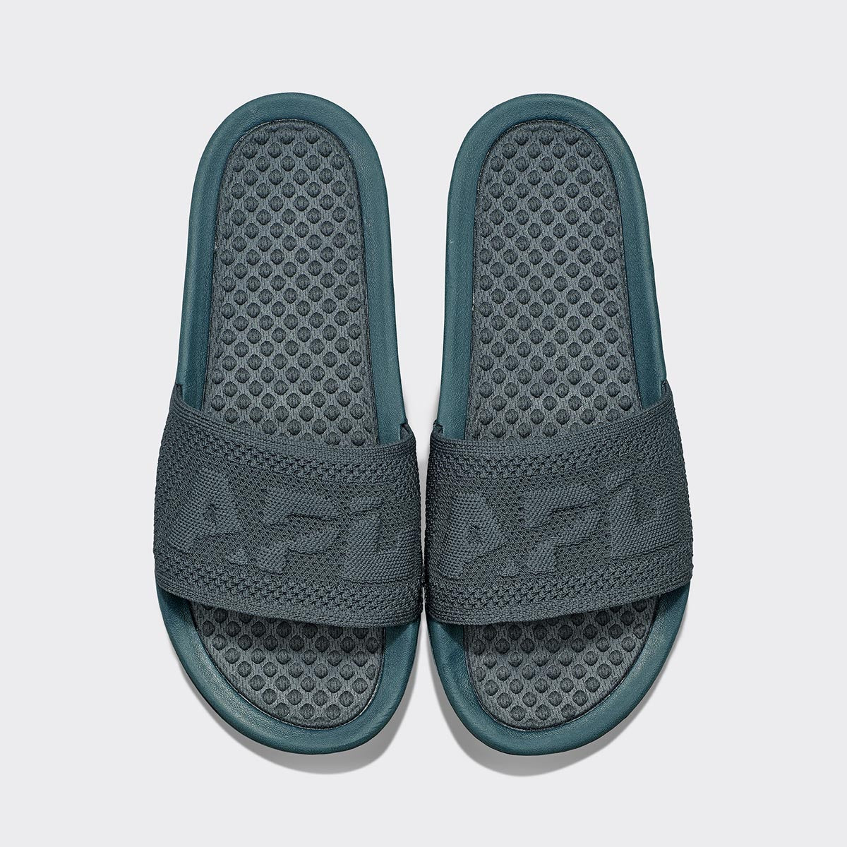 Men's Big Logo TechLoom Slide Midnight Jungle view 1