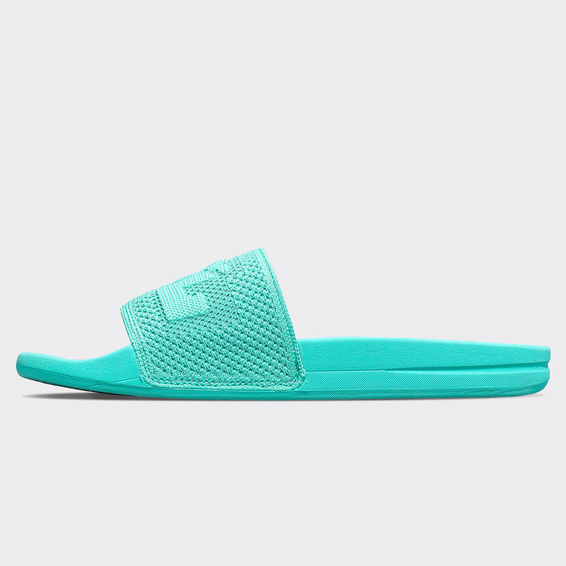Women's Big Logo TechLoom Slide Mint view 3