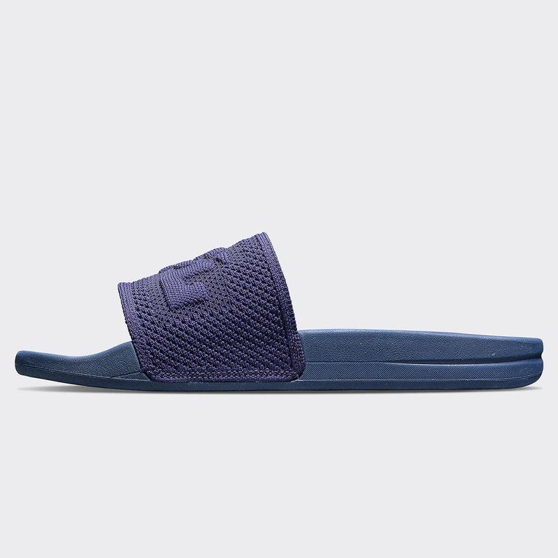 Women's Big Logo TechLoom Slide Navy view 3