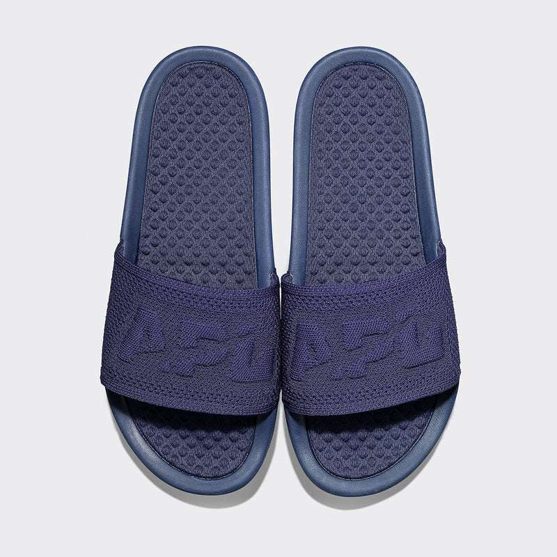 Men's Big Logo TechLoom Slide Navy view 1