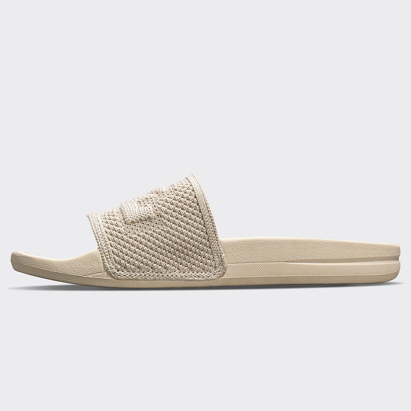 Men's Big Logo TechLoom Slide Parchment view 3