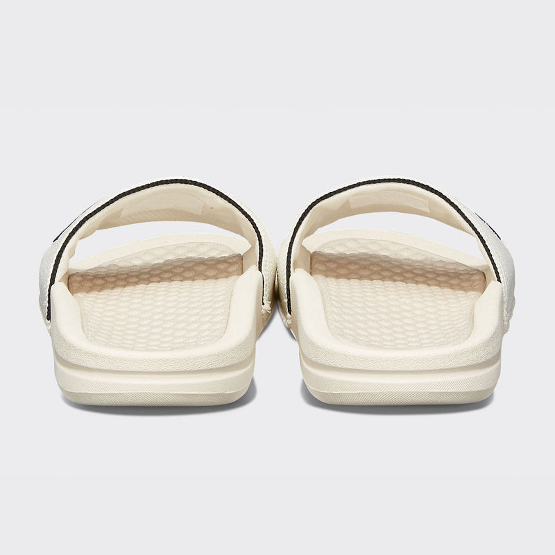 Women's Big Logo TechLoom Slide Pristine / Black view 4