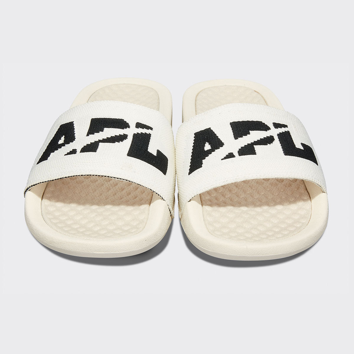 Men's Big Logo TechLoom Slide Pristine / Black view 5