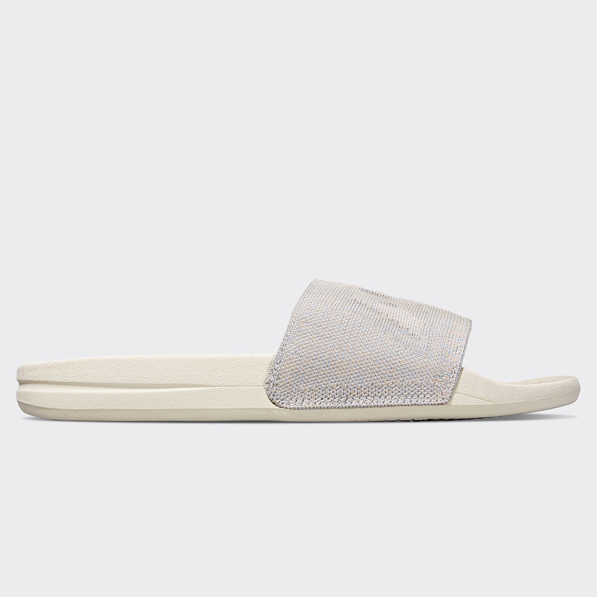 Men's Big Logo TechLoom Slide Pristine / Pastel / Melange view 2