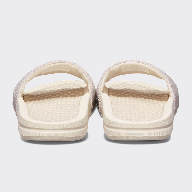 Men's Big Logo TechLoom Slide Pristine / Pastel / Melange view 4