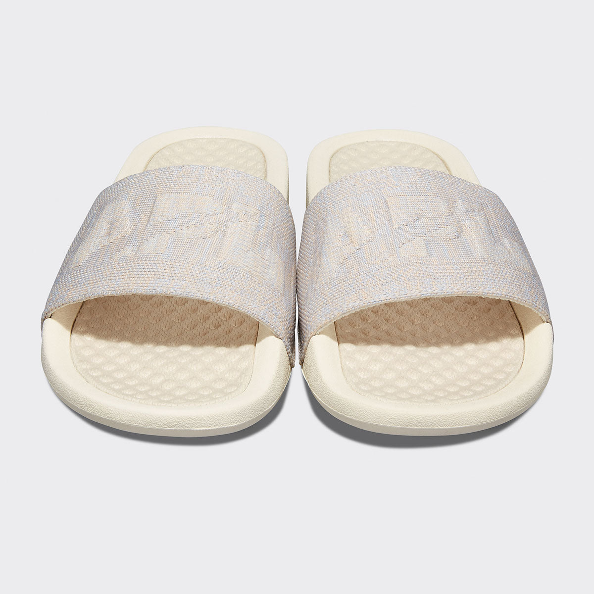 Women's Big Logo TechLoom Slide Pristine / Pastel / Melange view 5
