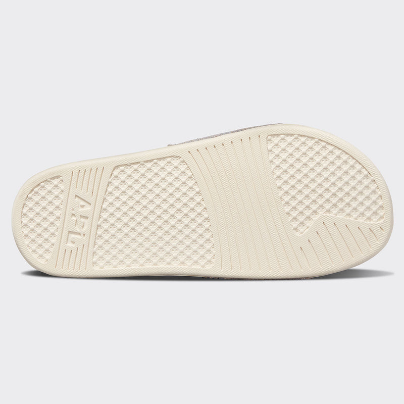 Women's Big Logo TechLoom Slide Pristine / Pastel / Melange view 6
