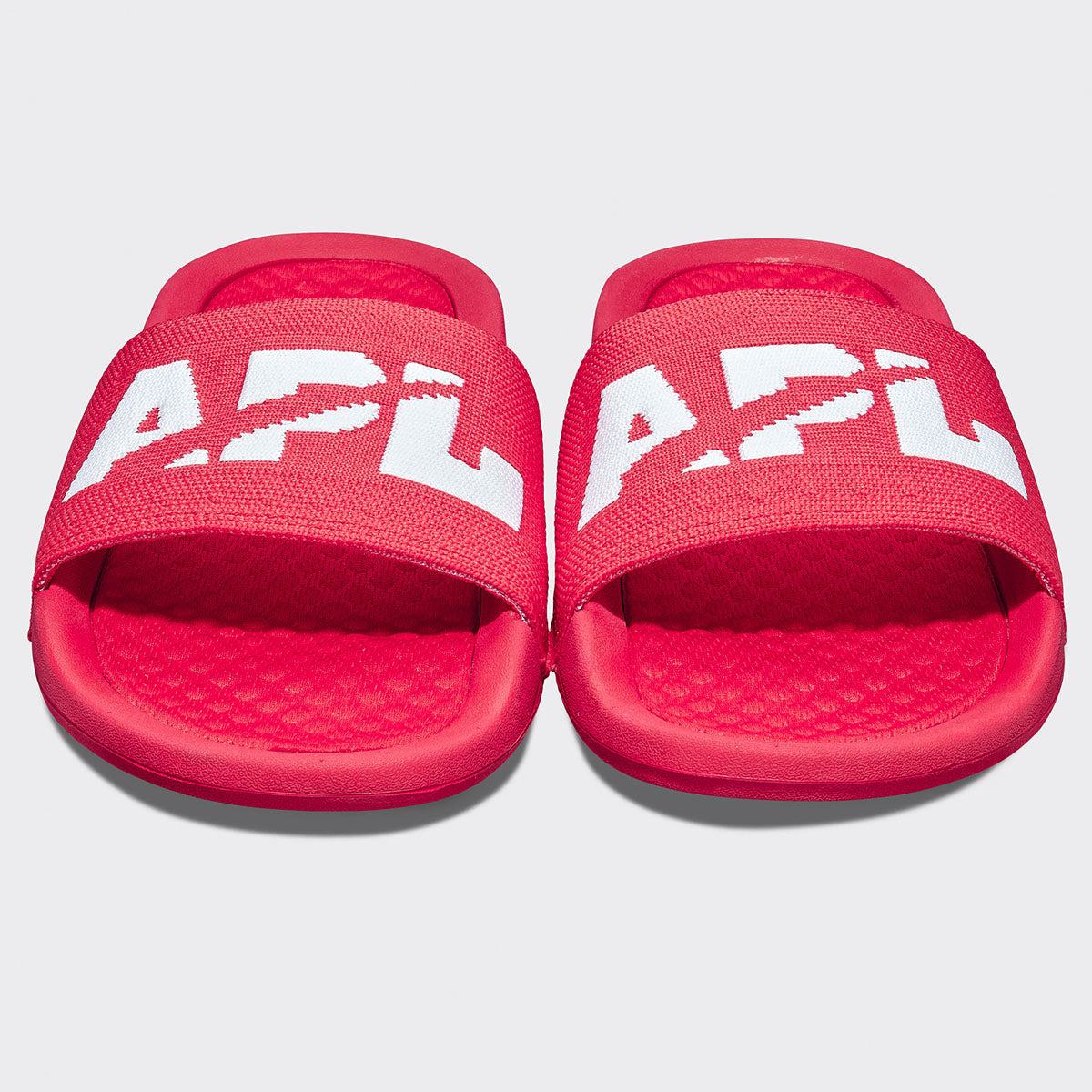 Men's Big Logo TechLoom Slide Red / White view 5