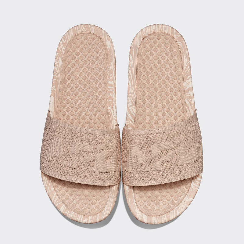 Women's Big Logo TechLoom Slide Rose Dust / Creme / Marble view 1