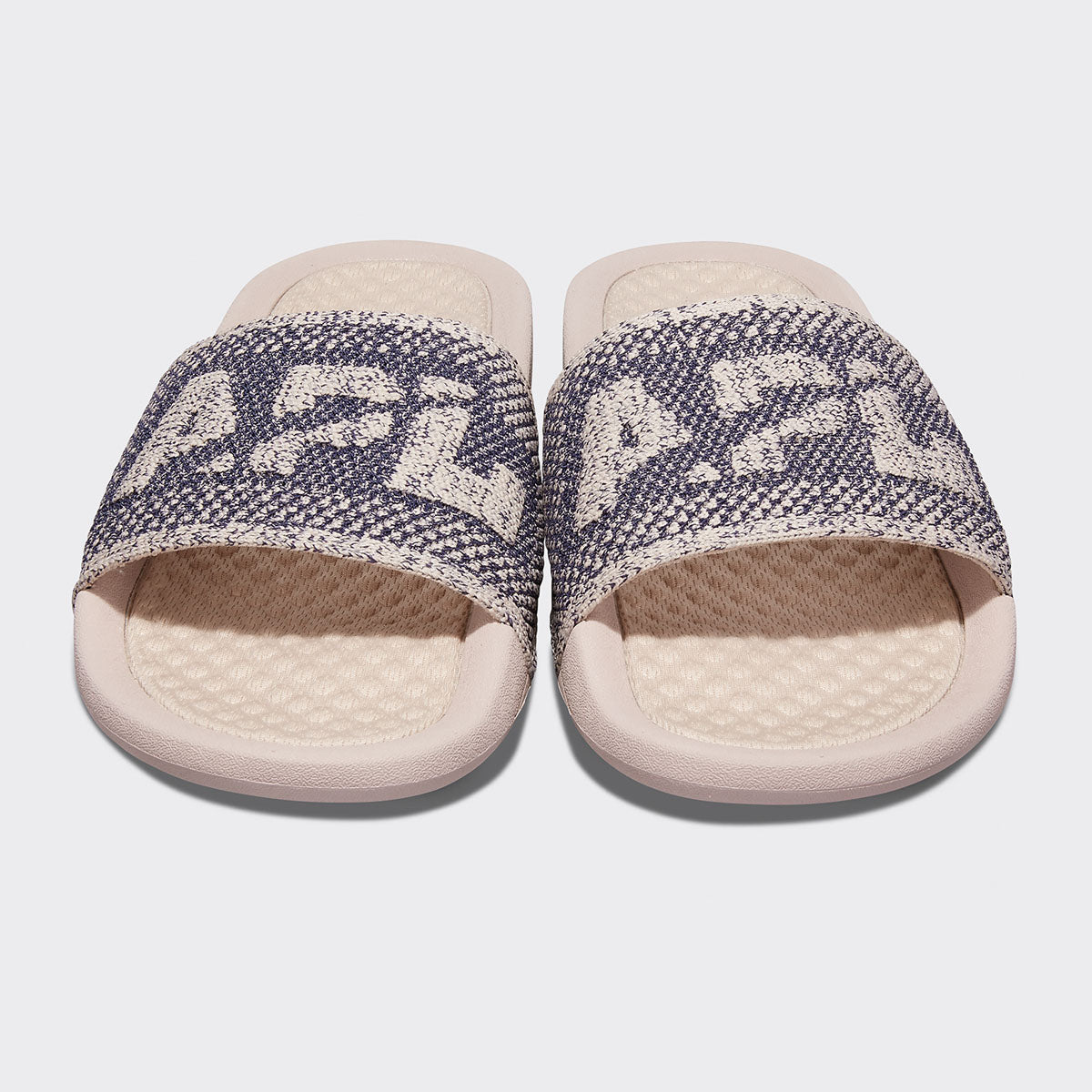 Women's Big Logo TechLoom Slide Rose Dust / Navy / Melange view 5