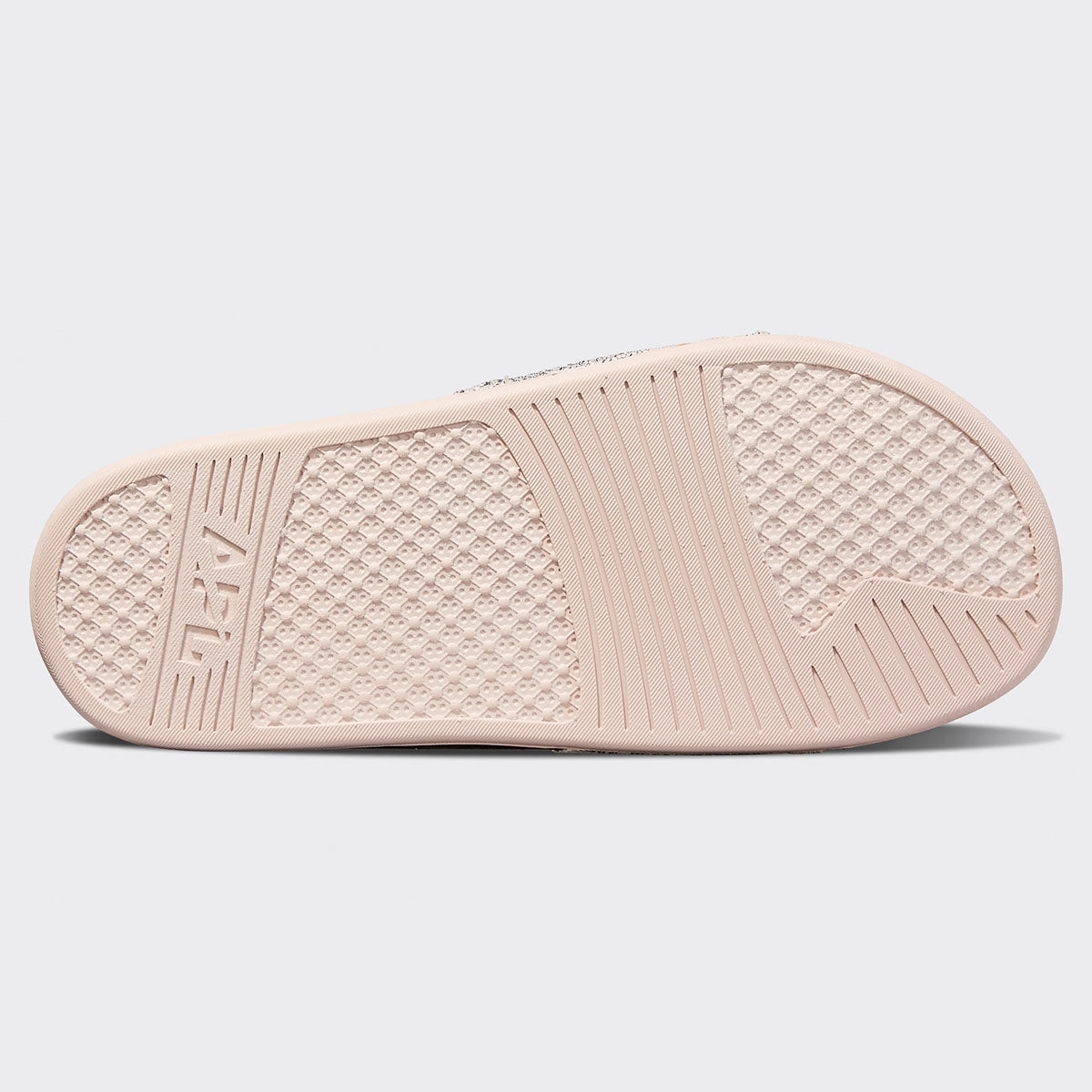 Women's Big Logo TechLoom Slide Rose Dust / Navy / Melange view 6