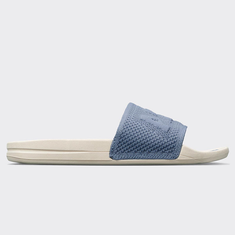 Men's Big Logo TechLoom Slide Slate / Pristine view 2