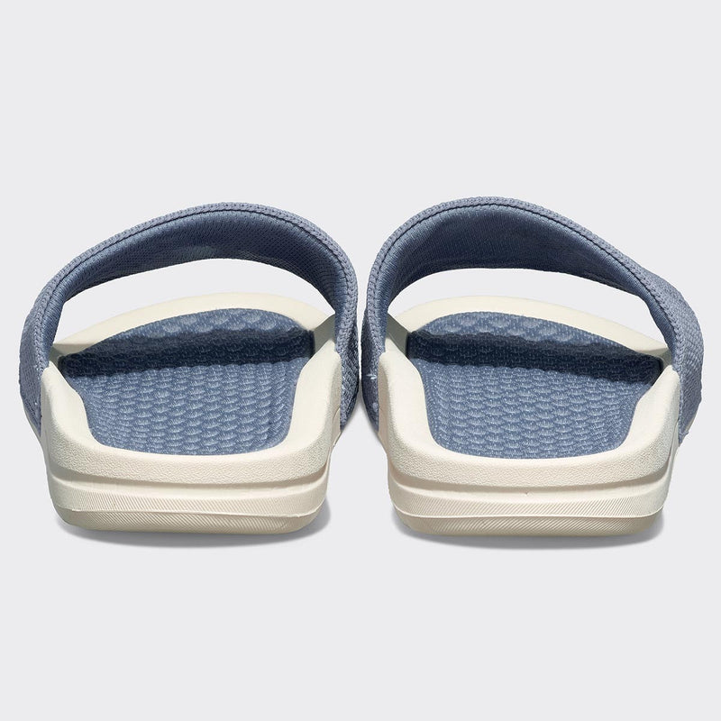 Women's Big Logo TechLoom Slide Slate / Pristine view 4