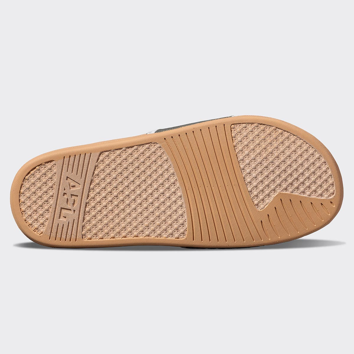 Women's Big Logo TechLoom Slide Tan / Fatigue / Ivory view 6