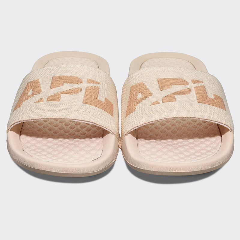 Men's Big Logo TechLoom Slide Warm Silk / Caramel view 5