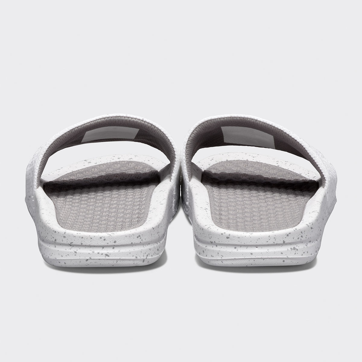 Women's Big Logo TechLoom Slide White / Cement / Speckle view 4