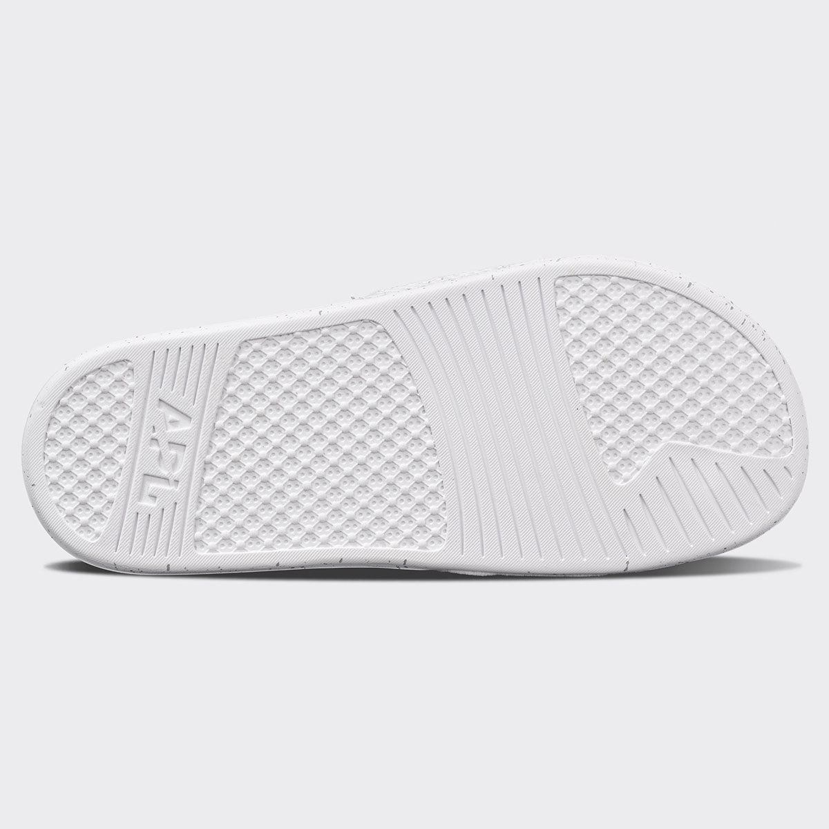 Women's Big Logo TechLoom Slide White / Cement / Speckle view 6