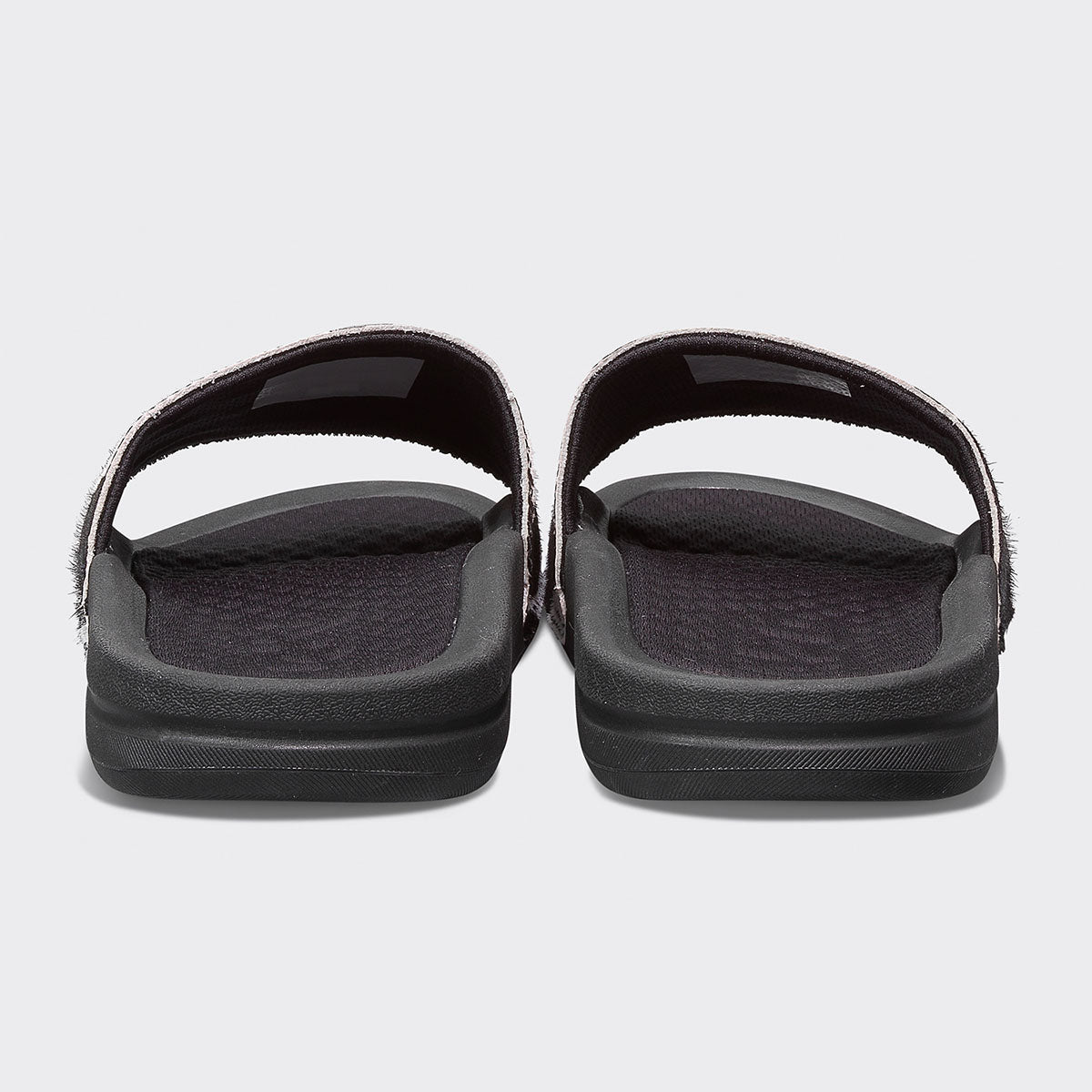 Women's Iconic Slide Black / White / Cow view 4