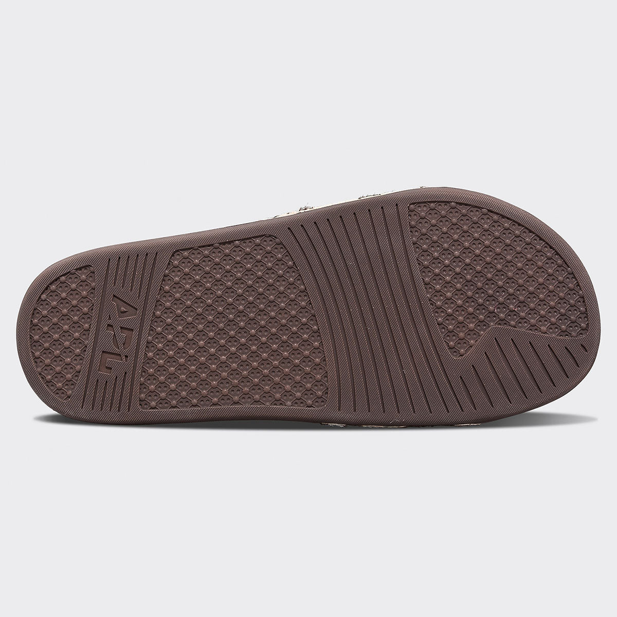 Women's Iconic Slide Deep Brown / White / Cow view 6