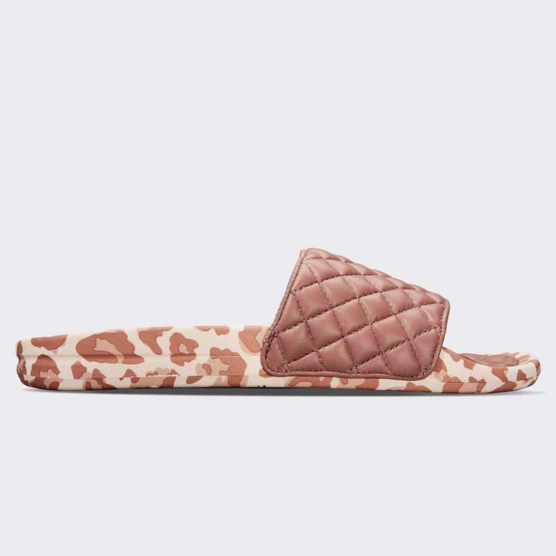 Women's Lusso Slide Beachwood / Leopard view 2