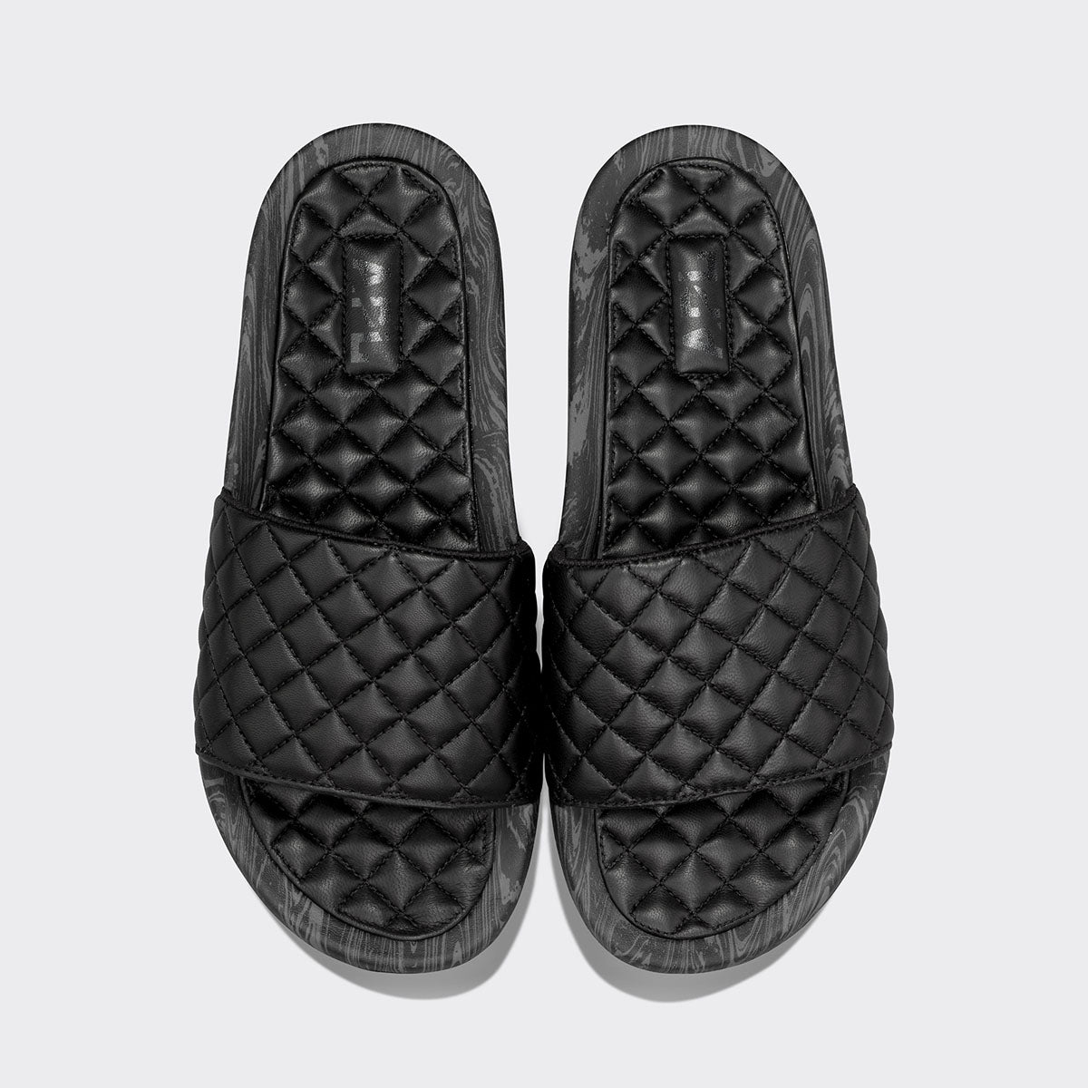 Women's Lusso Slide Black / Anthracite / Marble view 1