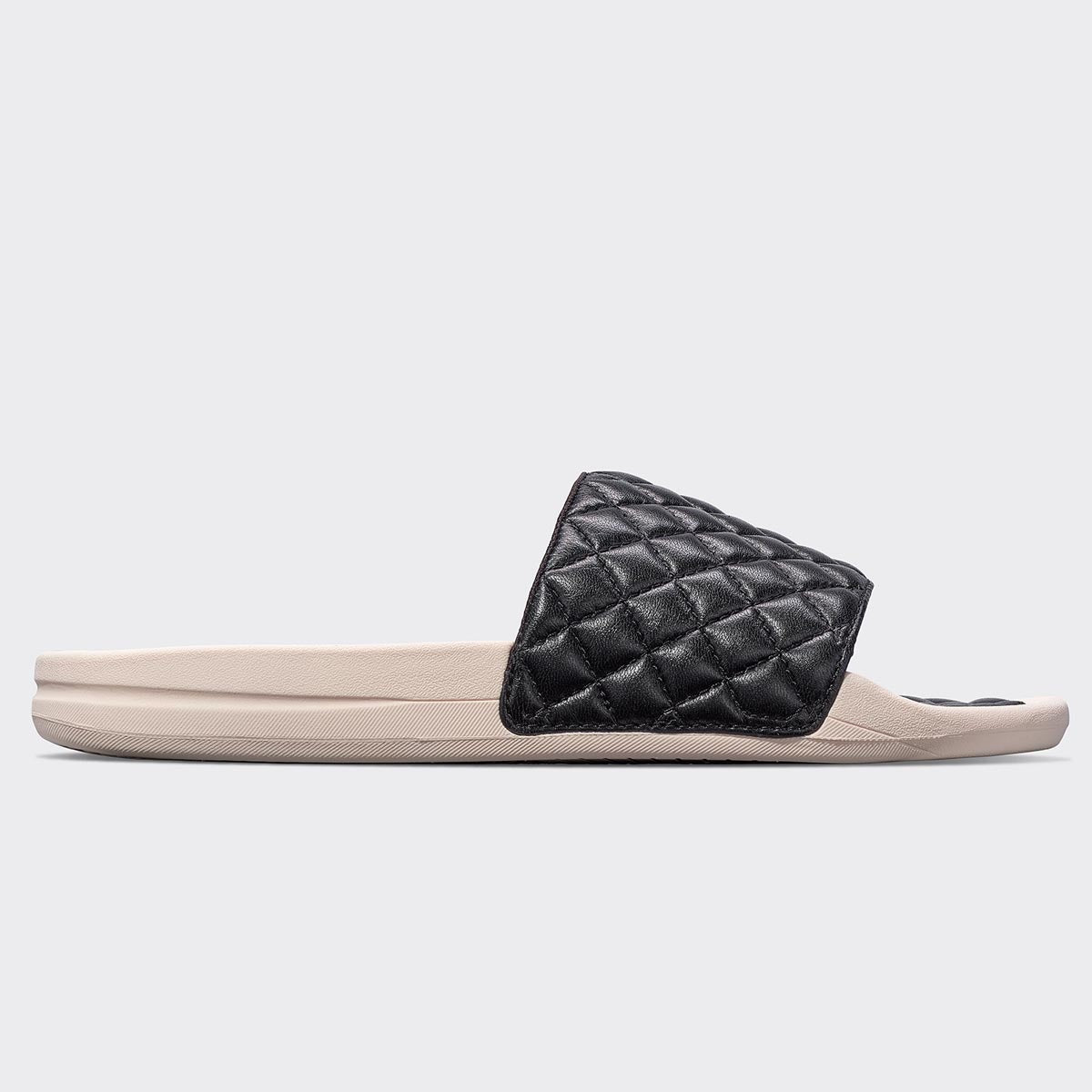 Men's Lusso Slide Black / Creme view 2