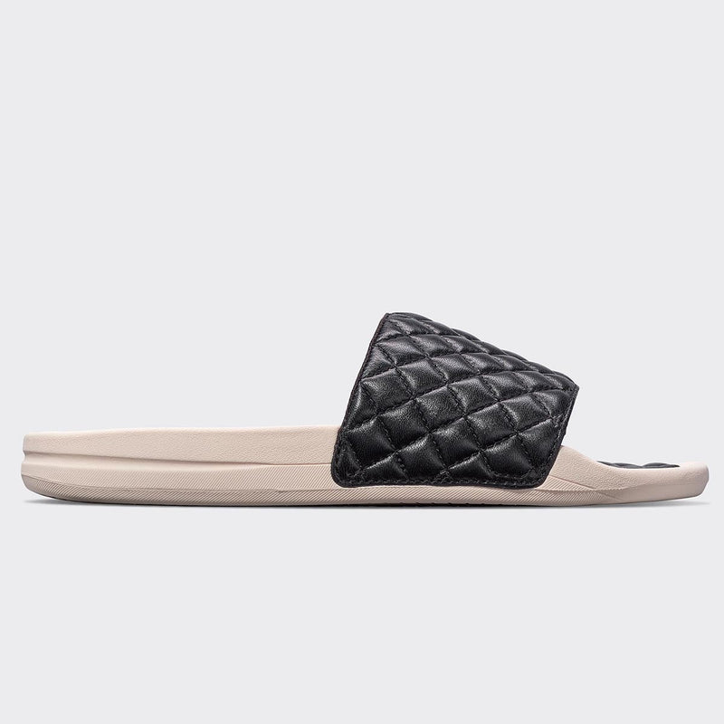 Women's Lusso Slide Black / Creme view 2