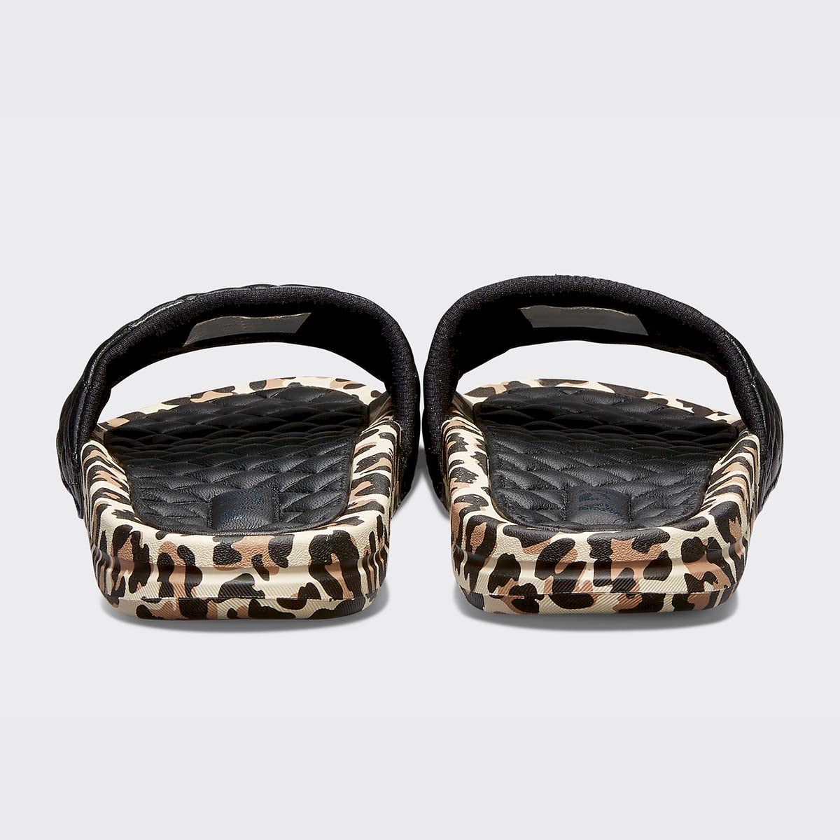 Women's Lusso Slide Black / Leopard view 3