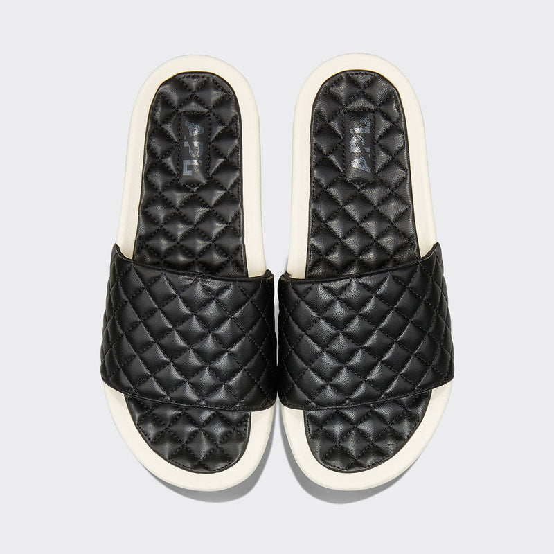 Women's Lusso Slide Black / Pristine view 1