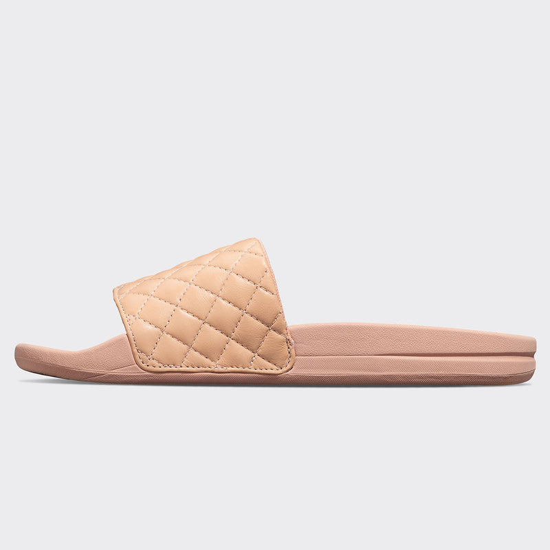 Women's Lusso Slide Blush view 3