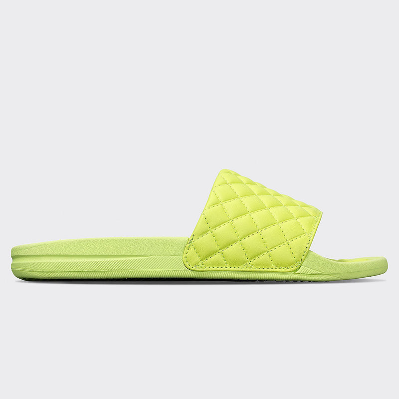Women's Lusso Slide Bright Citrus view 2