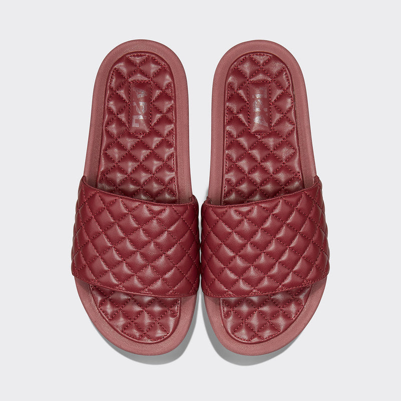 Men's Lusso Slide Burgundy view 1