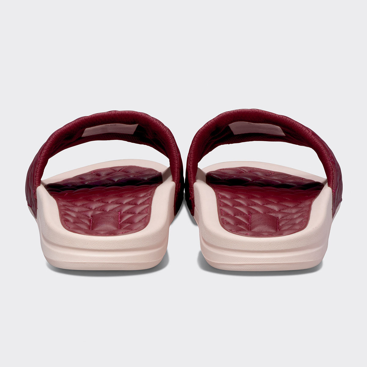Women's Lusso Slide Burgundy / Creme view 4