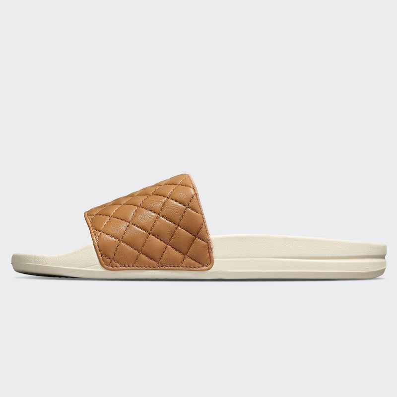 Men's Lusso Slide Caramel / Pristine view 3