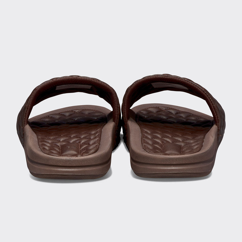 Men's Lusso Slide Chocolate view 4