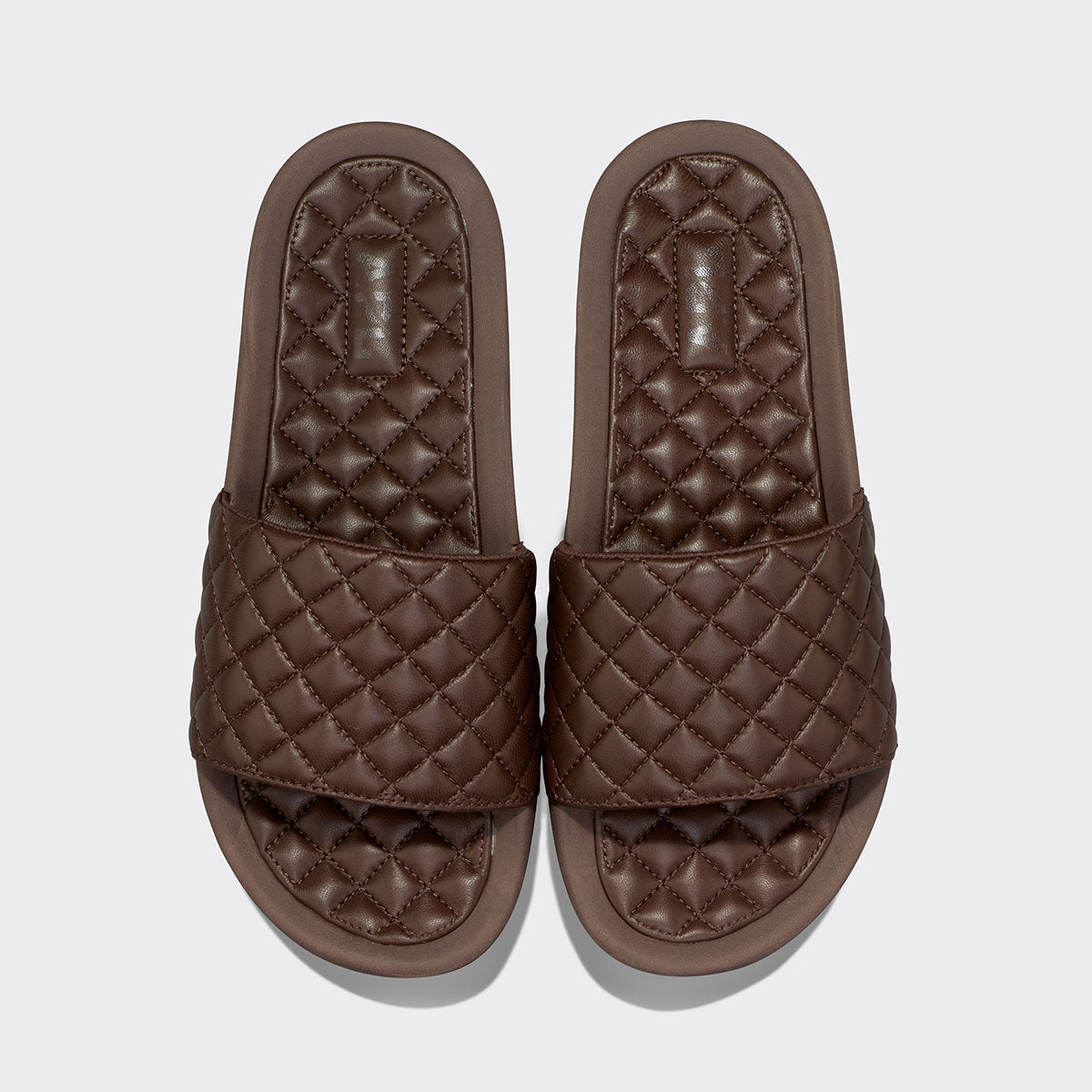 Men's Lusso Slide Chocolate view 1