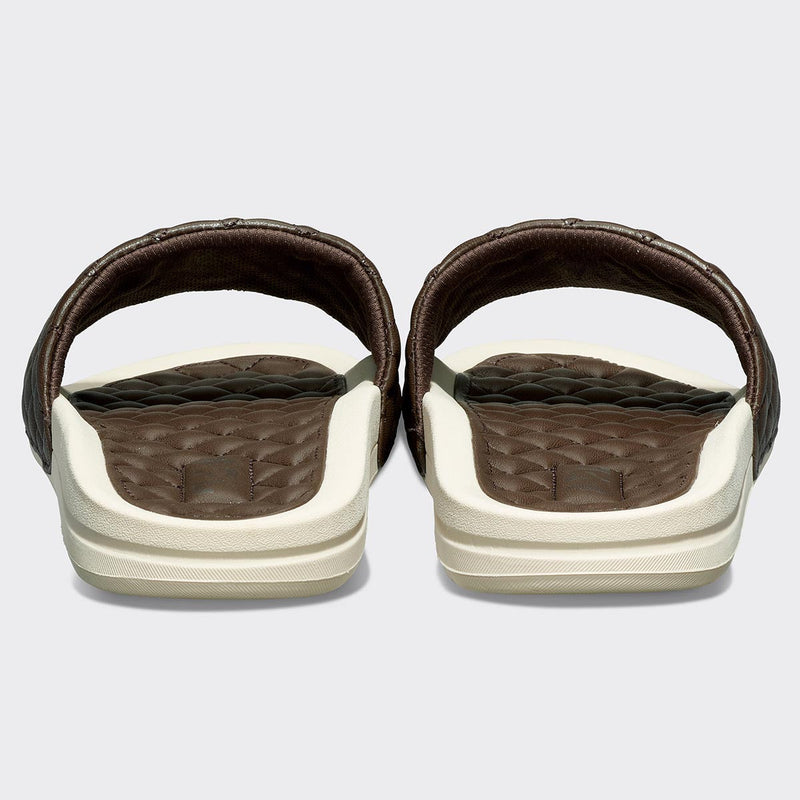 Men's Lusso Slide Chocolate / Pristine view 4