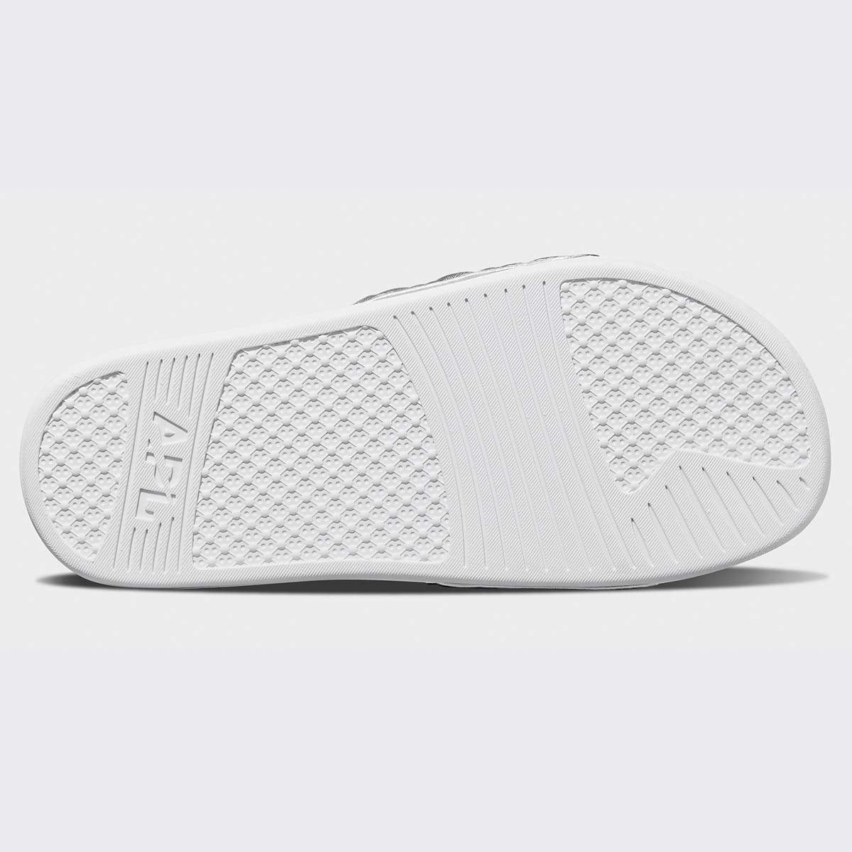 Women's Lusso Slide Chrome / White view 6