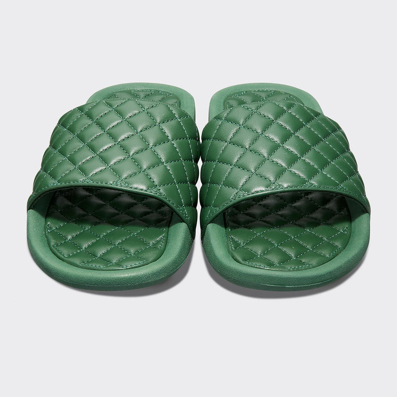 Men's Lusso Slide Dark Green view 6