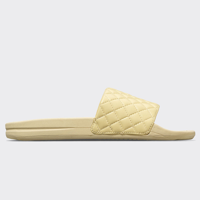 Women's Lusso Slide Lemon Zest view 2