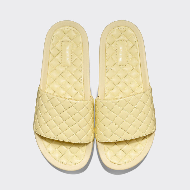 Women's Lusso Slide Lemon Zest view 1