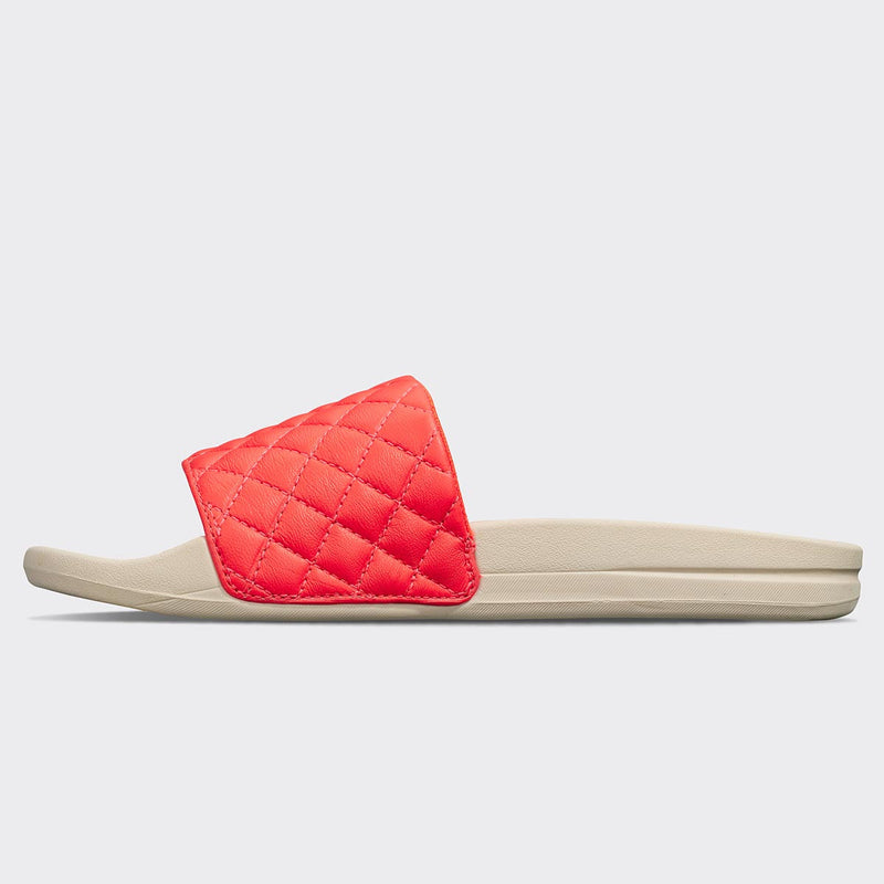 Women's Lusso Slide Magma / Pristine view 3