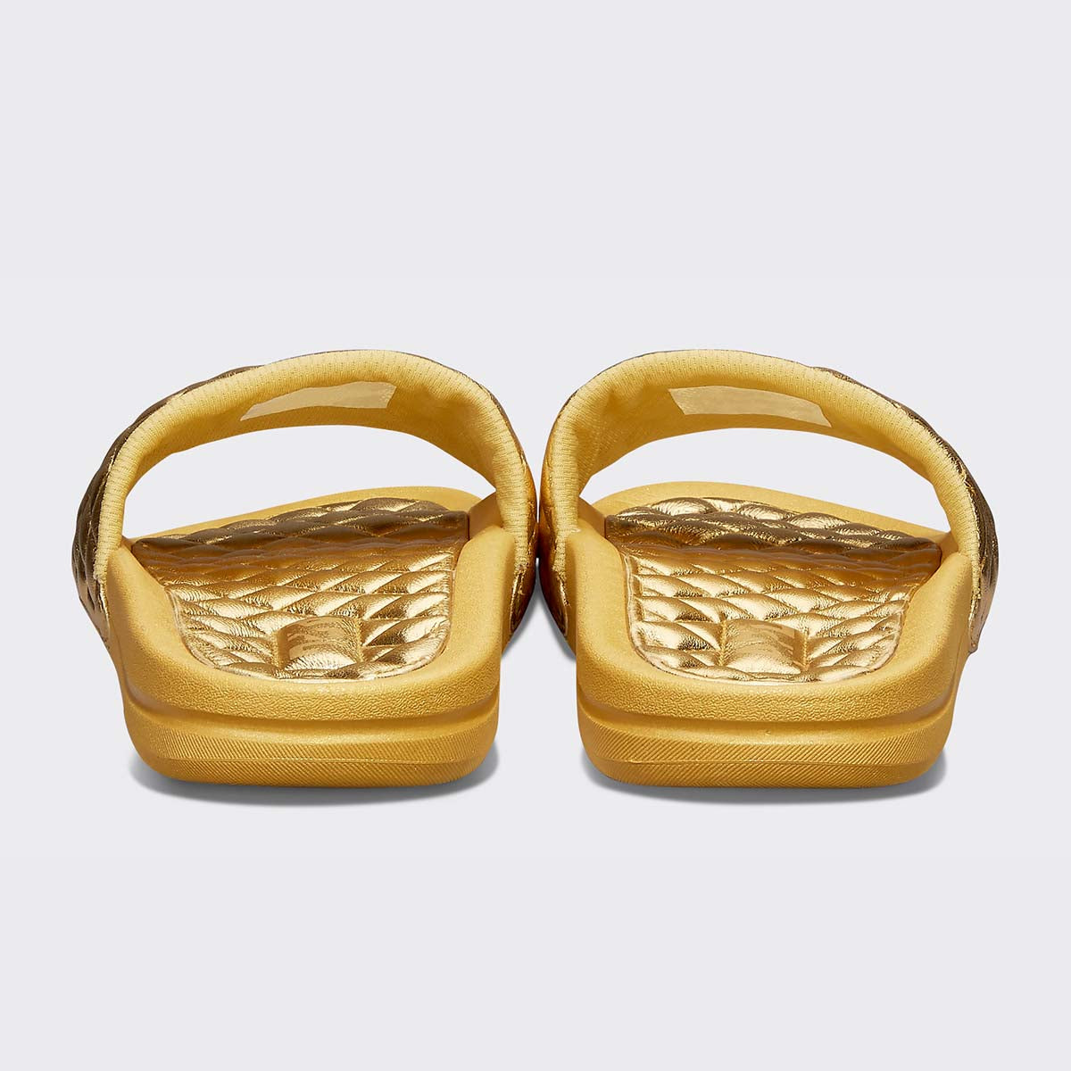 Women's Lusso Slide Metallic Gold view 4