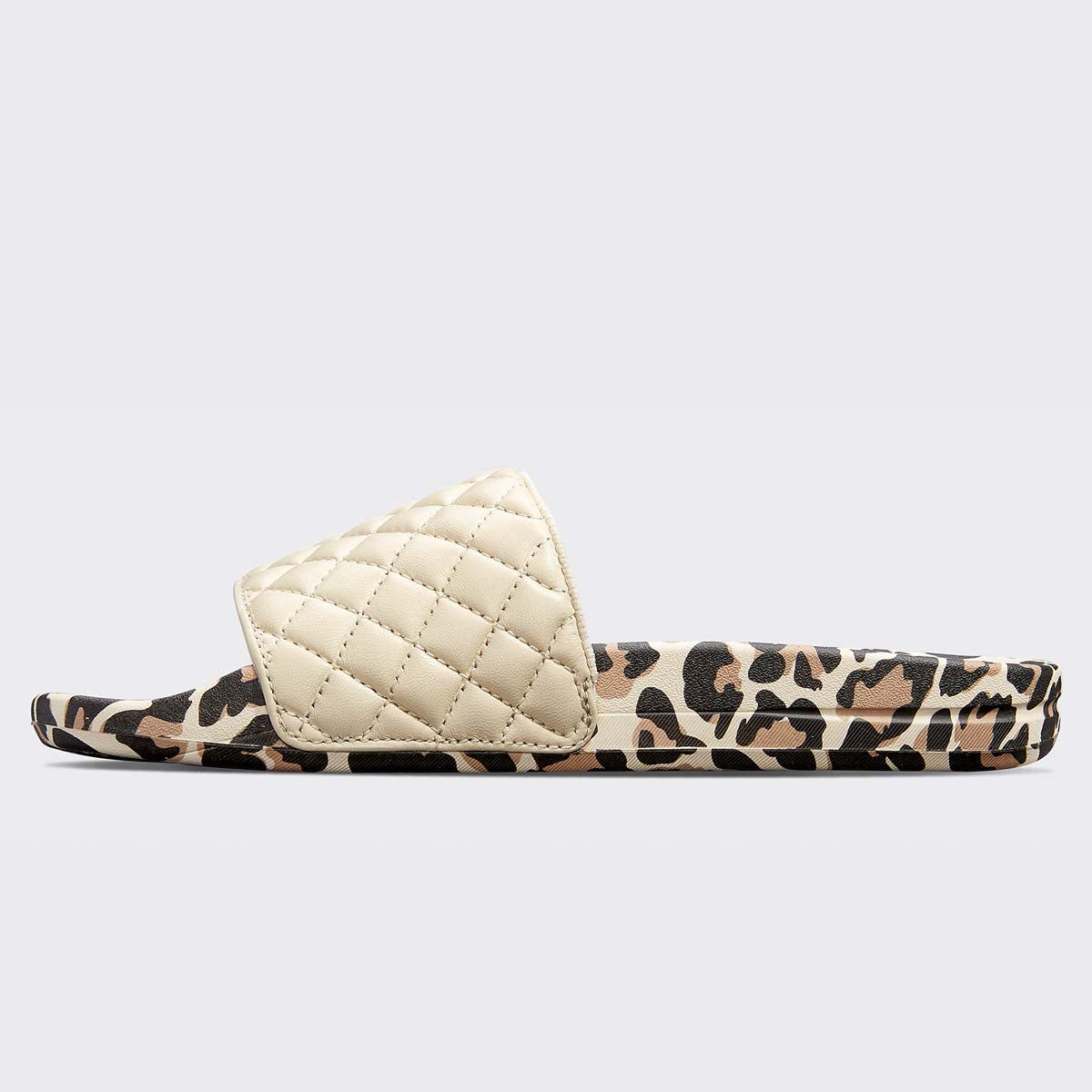 Men's Lusso Slide Parchment / Leopard view 3