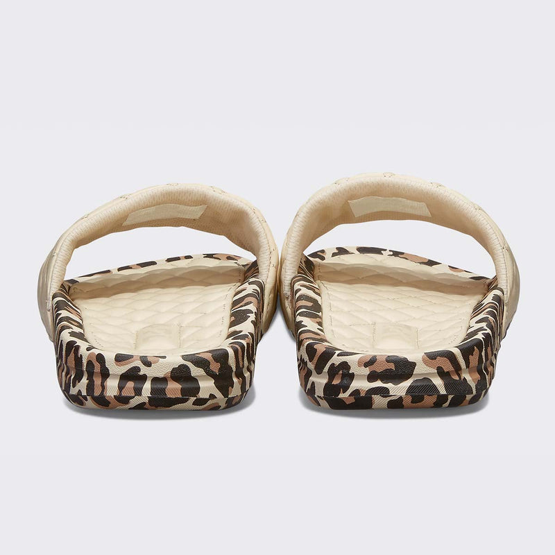 Men's Lusso Slide Parchment / Leopard view 4