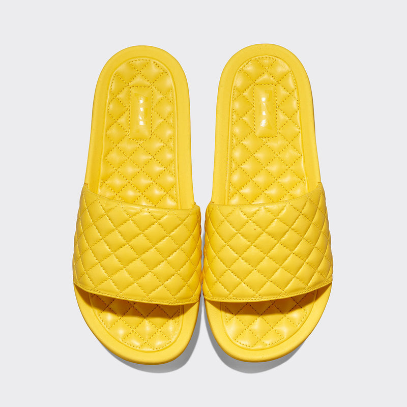 Women's Lusso Slide Racing Yellow view 1