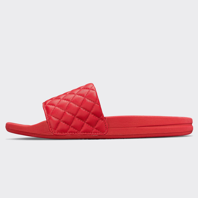 Women's Lusso Slide Red view 3