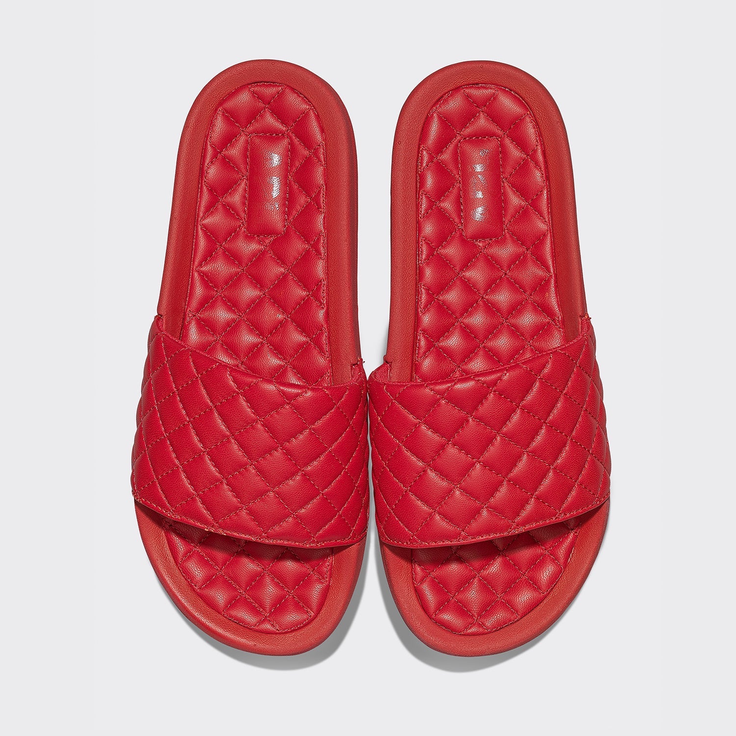 Women's Lusso Slide Red view 1